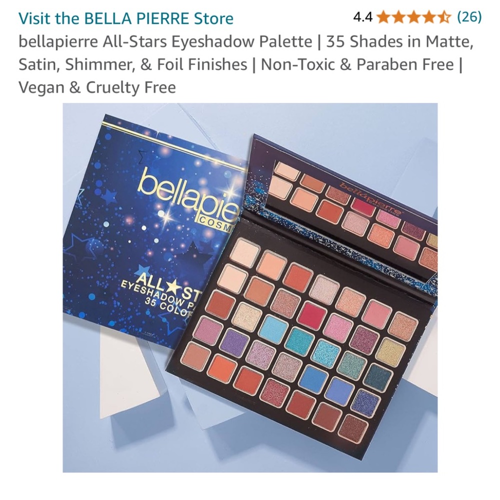 Eye shadow palette